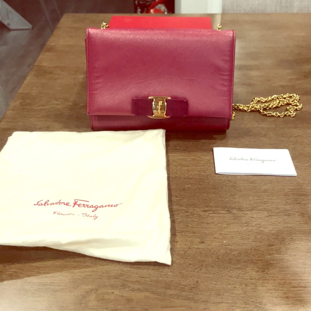 Authentic Ferragamo crossbody